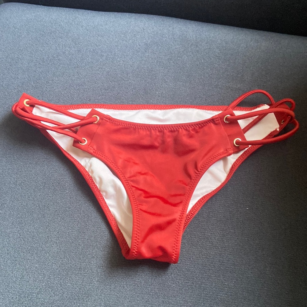 Shade and Shore Red Bikini Bottom